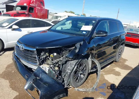 2016 Toyota Highlander Xle V6 из США, поврежденный, VIN 5TDKKRFH5GS138077